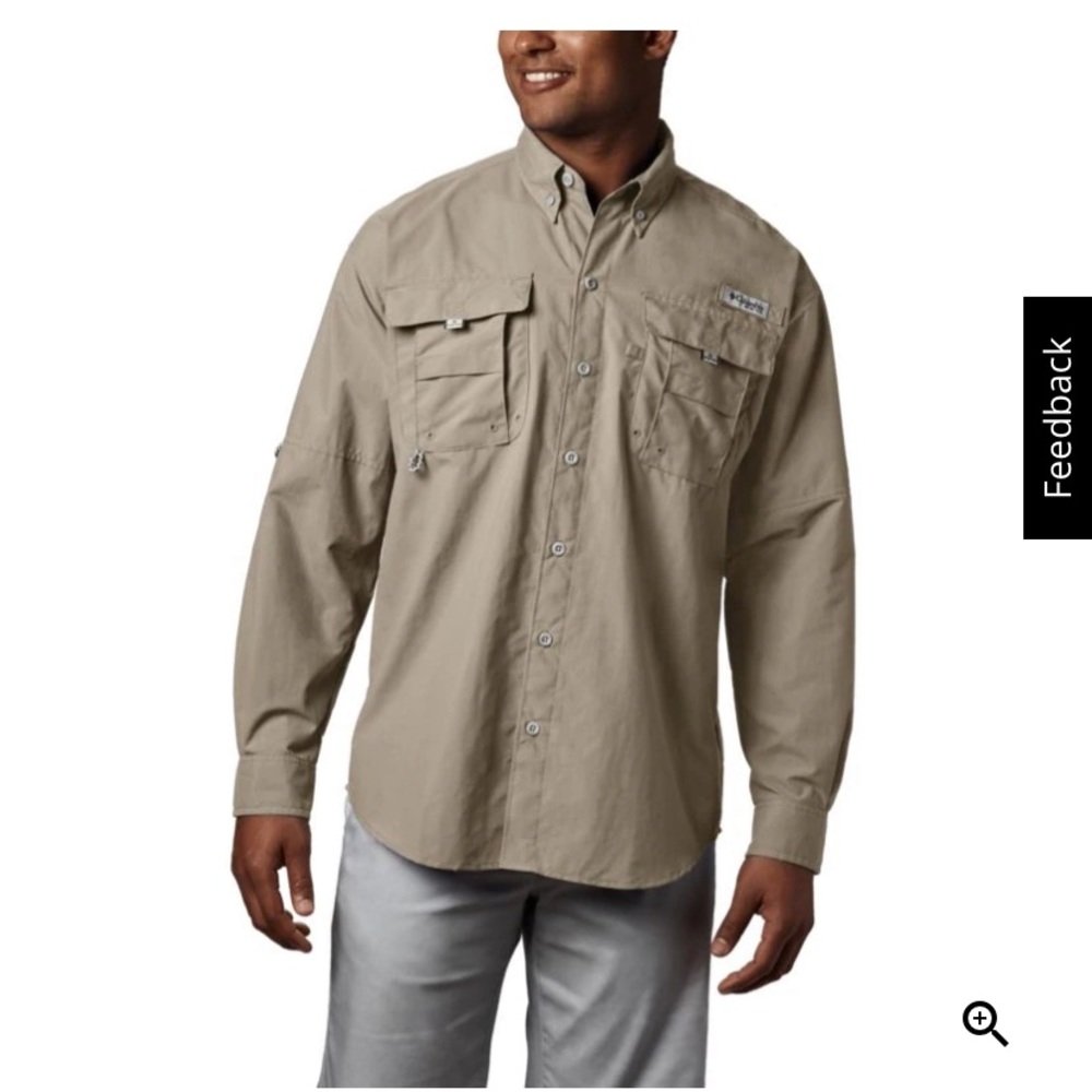 Men’s Columbia PFG long sleeve Bahama II shirt